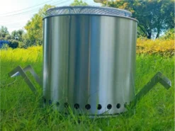 13 Inch Korea SOLO Stove With Grill 6 13 Inch Korea SOLO Stove With Grill -Fire Pit And BBQ Shop 13 inch korea solo stove with grill11575411135