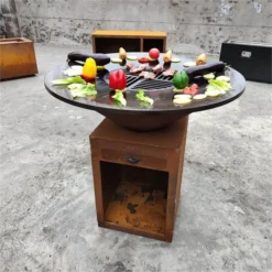Commerical Outdoor Korean BBQ Grill Table