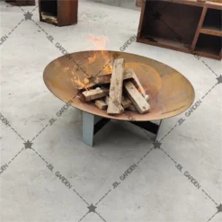 Suspended Wood Burning Firepit Heaters