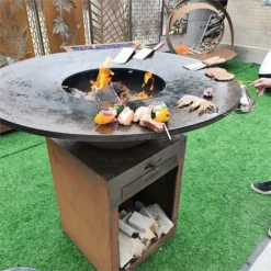 Backyard Cooking Firepit -Fire Pit And BBQ Shop backyard cooking firepit50180890637