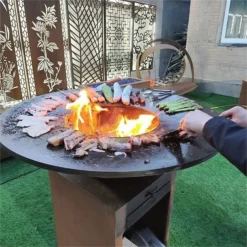 Backyard Cooking Firepit -Fire Pit And BBQ Shop backyard cooking firepit50183858896