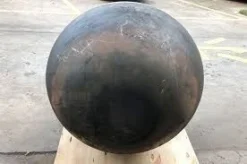 Corten Steel Ball Outdoor Sculpture