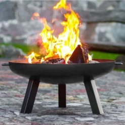 Metal Folding Bonfire Stove With Legs