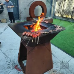 Outdoor Corten OutdoorBarbecue Bbq -Fire Pit And BBQ Shop outdoor corten outdoorbarbecue bbq21307268602