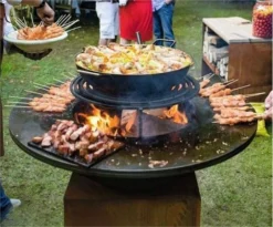 Outdoor Metal BBQ -Fire Pit And BBQ Shop outdoor metal bbq36427263957