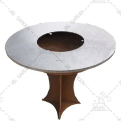 Portable Fire Pit With Bbq Grill