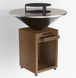 Stainless Steel Wood Burning Fire Pit