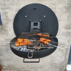 Wall Mounted Grill Barbecue