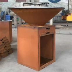 Wood And Charcoal Fire Pit