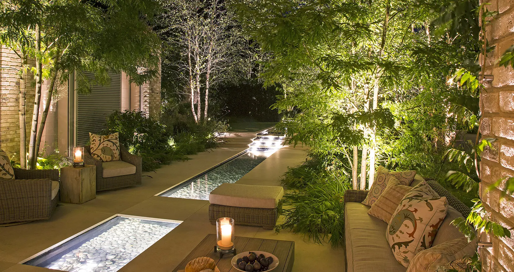 Fire Pit And BBQ Shop -Fire Pit And BBQ Shop Garden Lighting John Cullen Lighting Osada Design Steven Wooster Photography